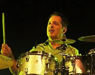 D'Virgilio with Big Big Train in 2019