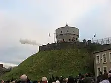 Cannon fire at Millmount