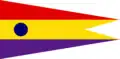 Spanish Republican Navy. Captain at Sea Pennant