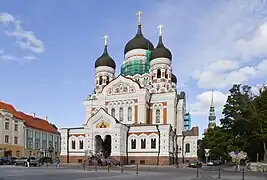 Alexander Nevsky Cathedral, Tallinn, Estonia