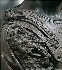 Detail on Cosimo I bust