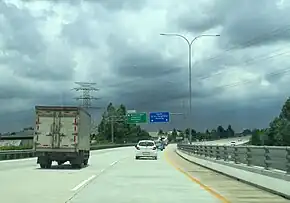 Cengkareng-Batuceper-Kunciran Toll Road (CBK) Southbound KM 6+500 (20230309).jpg