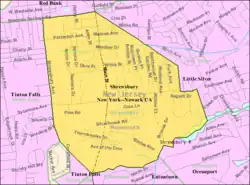Census Bureau map of Shrewsbury, New Jersey
Interactive map of Shrewsbury, New Jersey