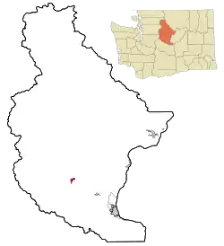 Location of Leavenworth, Washington