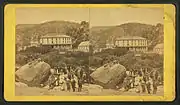 Cliff House, Manitou Park, Colorado, from Robert N. Dennis collection of stereoscopic views