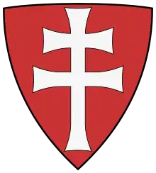 Coat of arms of Hungary under king Béla III