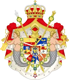 Coat of Arms of the Kingdom of Naples (1808)