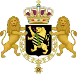 Coat of arms of the Royal House of Belgium