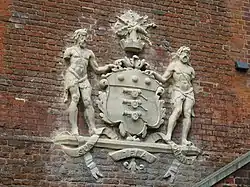 Coat of the arms on the Tower of London