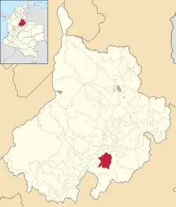 Location of the municipality and town of Oiba in the Santander Department of Colombia