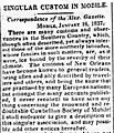 Cowbellion de Rakin Society Mobile Alabama  Alexandria Gazette Fri Feb 3 1837