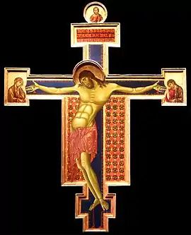 Crucifix (c. 1267–1271), San Domenico, Arezzo
