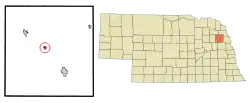 Location of Beemer, Nebraska