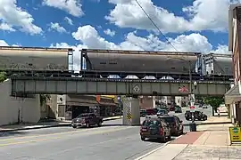 Delaware Avenue in downtown Palmerton