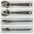 Diamond Calk Horseshoe CO. 8in adjustable wrench