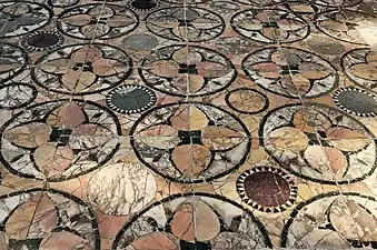 Floor pavement. Room C of the House of Cupid and Psyche (regio I, insula XIV)