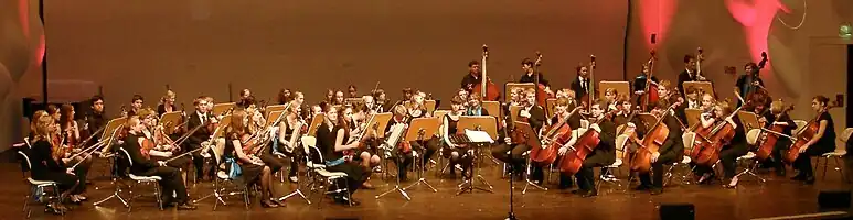 The DSP in the composition of 22 August 2011 at a public concert in Potsdam's Nikolaisaal [de]