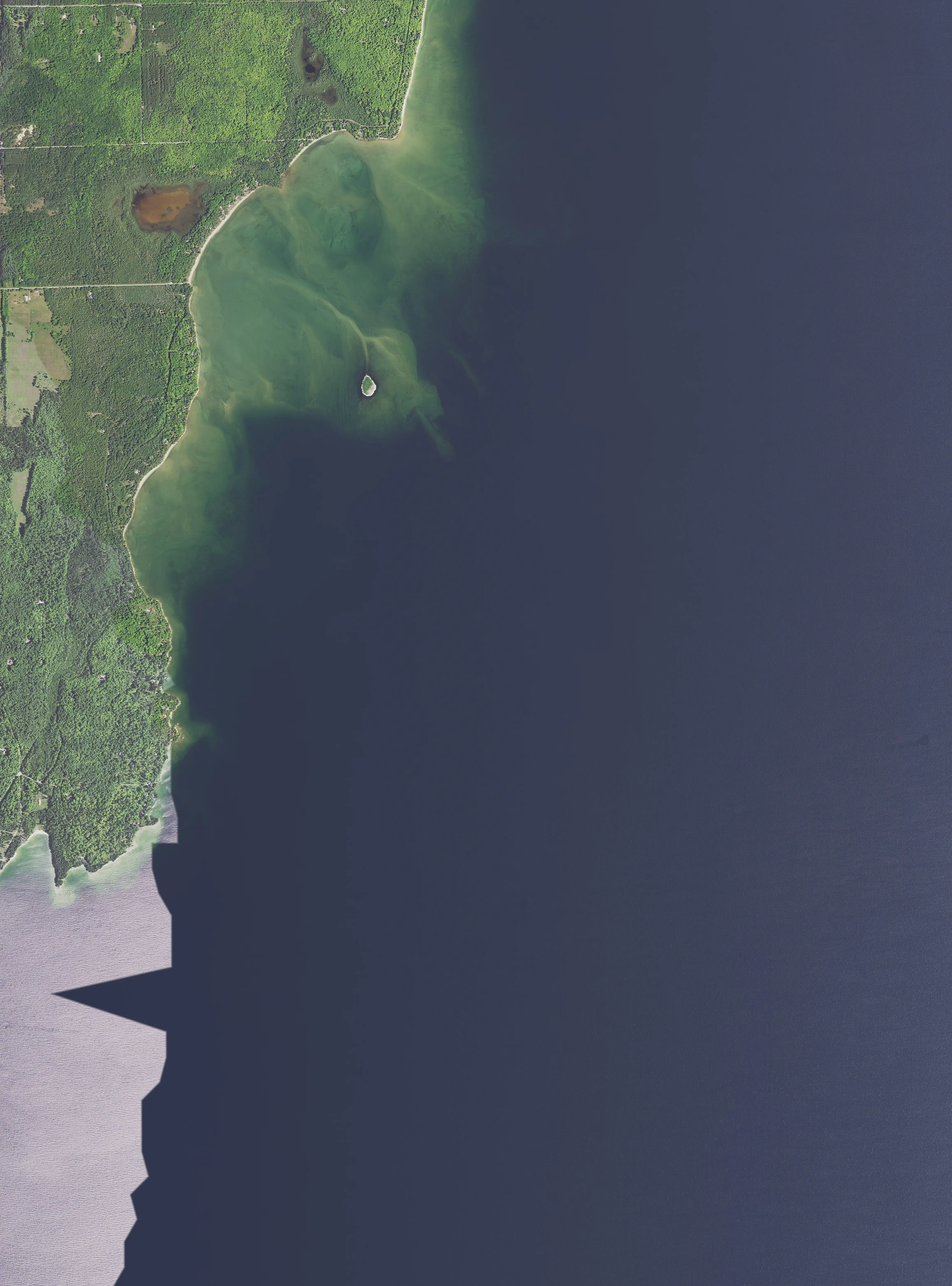 July 28, 2020; average lake level for July 2020 was 177.45 meters