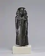 Padiiset's Statue, illustrates Canaan - Ancient Egypt trade, c. 1700 B.C. (inscription c. 900 B.C.)