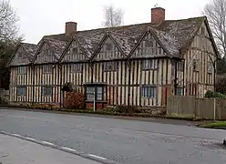 Tudor house in Long Itchington, Queen Elizabeth I is believed to have stayed here