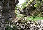 Entrance to Trollers Gill dry