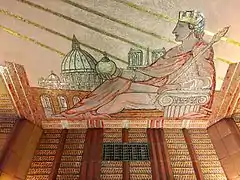 Europe mosaic detail