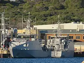 Two Guardian patrol-boats