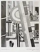 Fernand Léger, 1919, Le disque rouge, Exposició d'Art francès d'Avantguarda, Galeries Dalmau, Barcelona, 1920 (catalogue page)