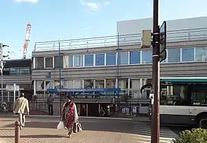 North access of the station