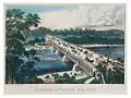 Second Girard Avenue Bridge, in an 1874 lithograph.