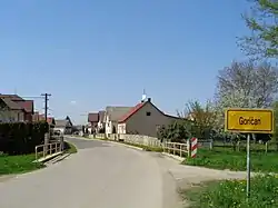 Village entrance