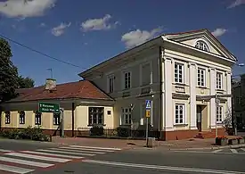 Historical architecture in the town centre