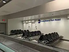Ticketed waiting area