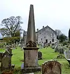 Captain Cheape's Gravestone in Stewarton