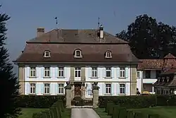 Griset de Forel Castle  with park