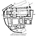 Plan of the basilica