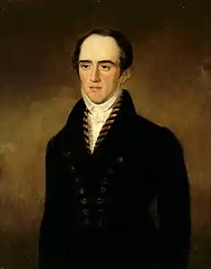 Portrait by Gustaf Wilhelm Finnberg, 1823–1825