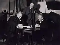 Captain Edward Grindlay, Hilaire Belloc and G. K. Chesterton by Paul Laib.