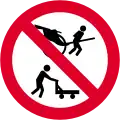 No pedestrians, rickshaws and handcarts