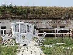 Horse and carriage at Bender Fortress
