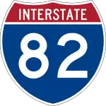 Interstate 82 marker