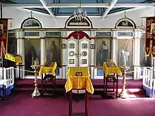Iconostasis, St. Nicholas Orthodox Church, Juneau AK