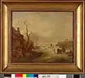 Copy of a painting by Isaac van Ostade