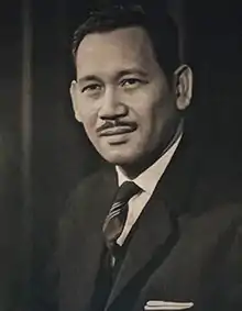 Official portrait of B.M. Diah