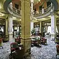 Ground floor rotunda with restaurant