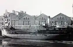 Conister, berthed at the Office Berth, Douglas, Isle of Man