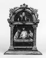 Italian, c. 1500 with Christ as the Man of Sorrows, 18 cm high