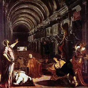 Finding of the body of St Mark (c. 1564), Pinacoteca di Brera