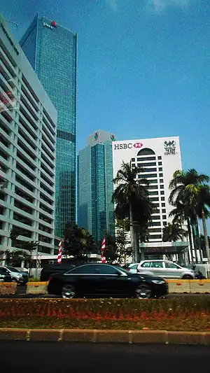 World Trade Center Jakarta hosting the embassy in Jakarta