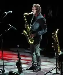 Helliwell performing in 2011